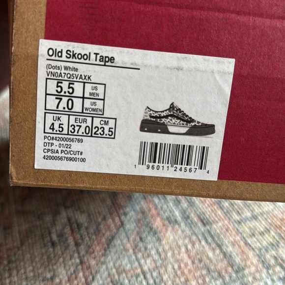 Vans Old Skool Tapered Mesh DX Modular Dots leopard-print sneakers - Picture 11 of 11